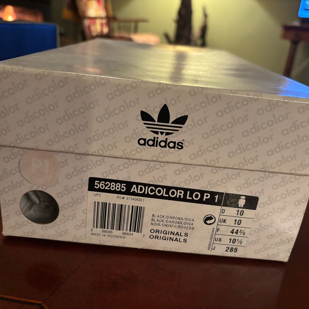 Adidas x Wood Wood Adicolor Lo P1 Pink Series 562885 Size 10.5 Mens Shoes